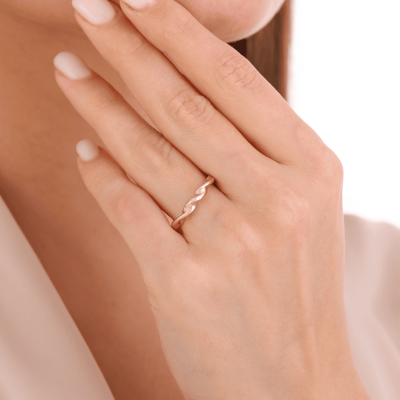 14 Ayar Altın Burgu Yüzük - 2