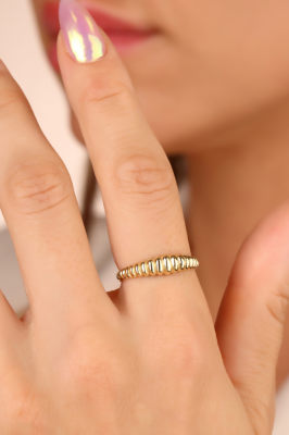 14 Ayar Altın Burgu Yüzük - 2