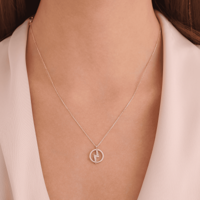 14 Ayar Altın Enerji Kolye - 2