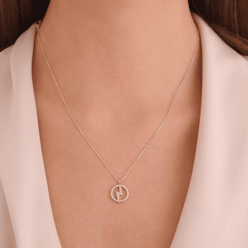 14 Ayar Altın Enerji Kolye - 2