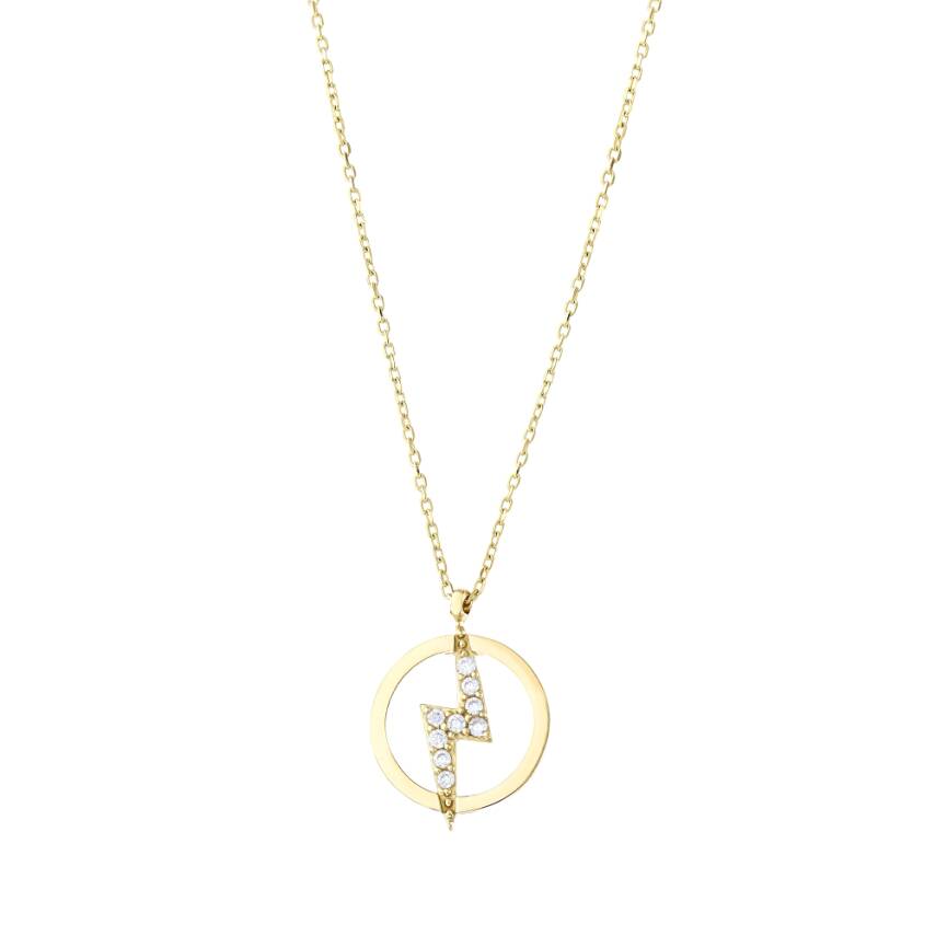 14 Ayar Altın Enerji Kolye - 3