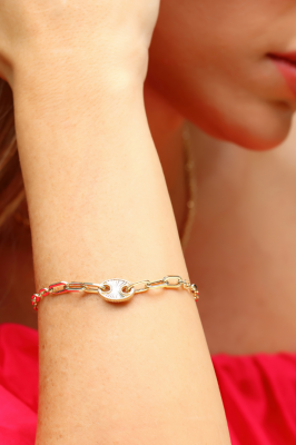 14 Ayar Altın Gemici Bileklik - 2