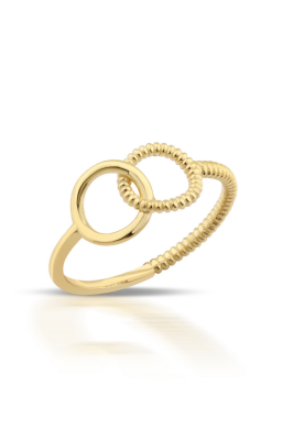 14 Ayar Altın Halka Burgu Yüzük