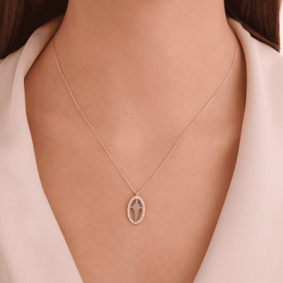 14 Ayar Altın Kutup Yıldızı Kolye - 2