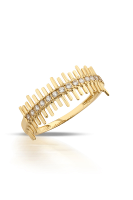 14 Ayar Altın Ritmik Yüzük - 2