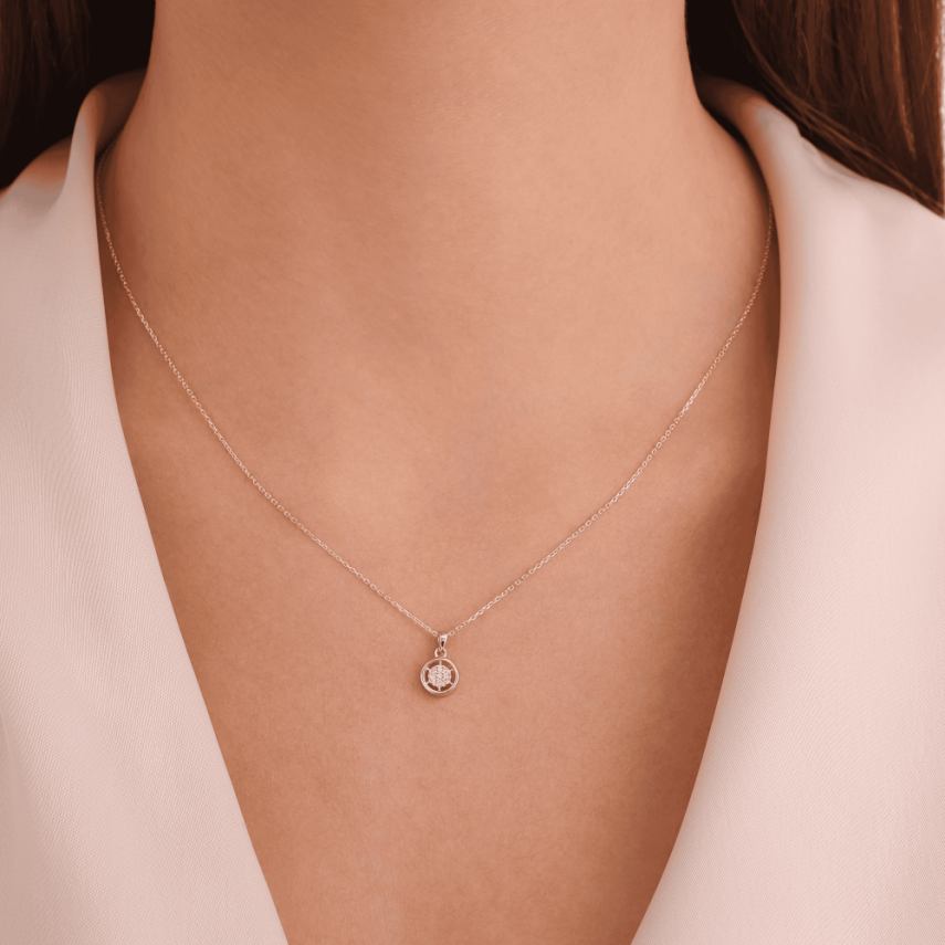 14 Ayar Altın Şans Yıldızı Kolye - 2