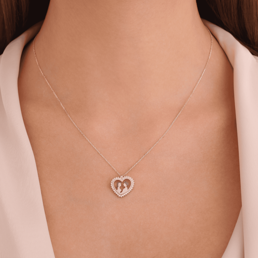 14 Ayar Altın Sonsuz Şefkat Kolye - 2