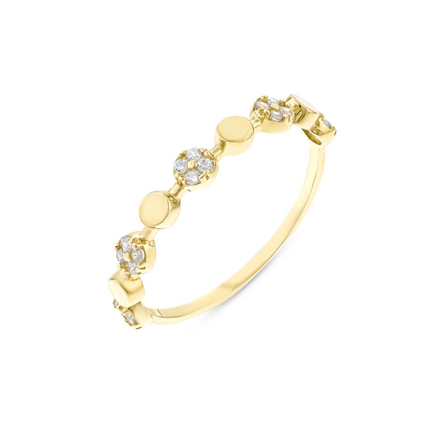 14 Ayar Altın Zerafet Yüzük - 1